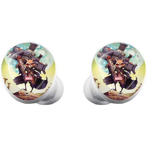 Marvel Rocket Raccoon Armored Arsenal Galaxy Buds Plus Skin